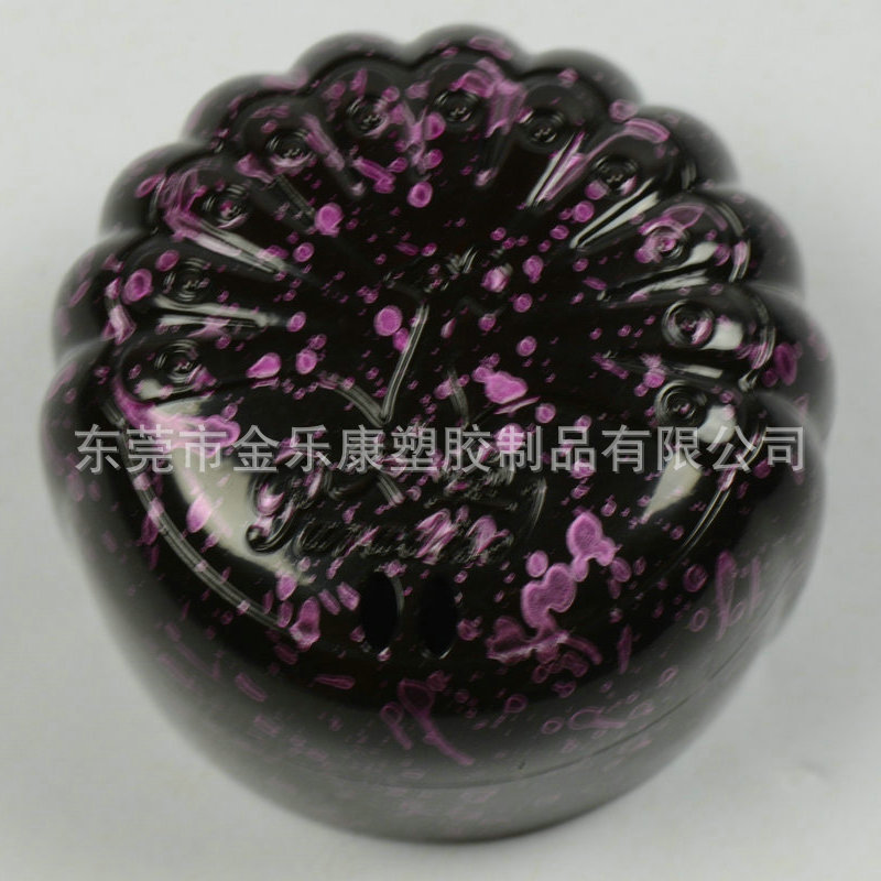 Umbrella handle with UV coating and screen printing